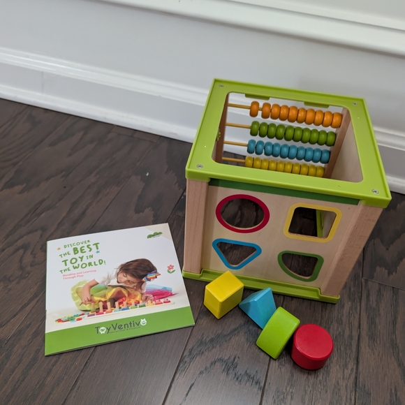 Colorful Wooden Abacus Toy - Picture 5 of 7